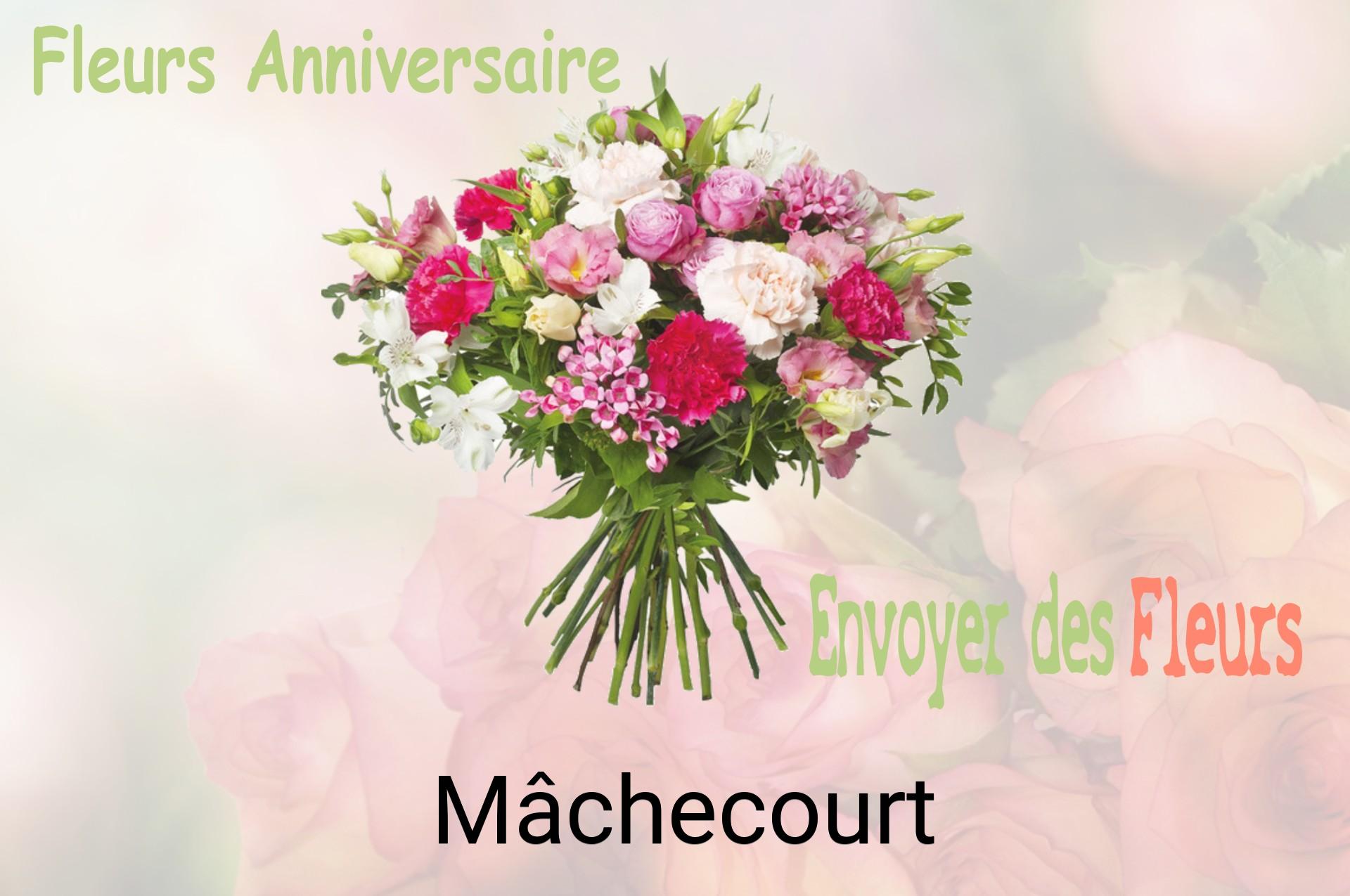 Bouquet de fleurs d’anniversaire livré à Mâchecourt
