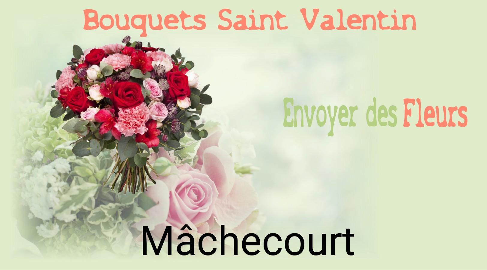 Roses de Saint-Valentin livrées à Mâchecourt